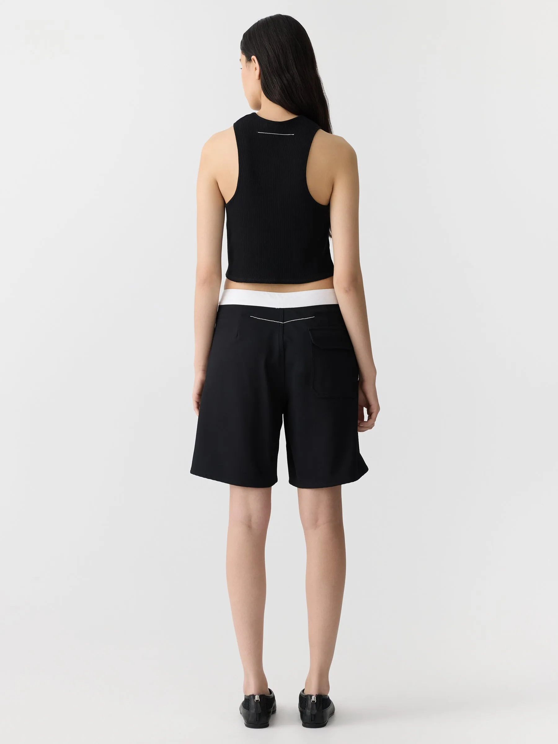 cropped athletic tank