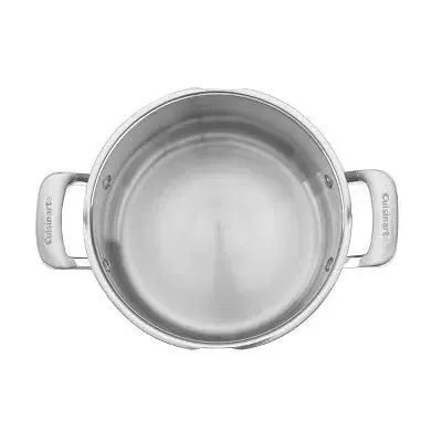 Cuisinart Classic 5.75qt Stainless Steel Pasta Pot with Straining Cover - 83665S-22