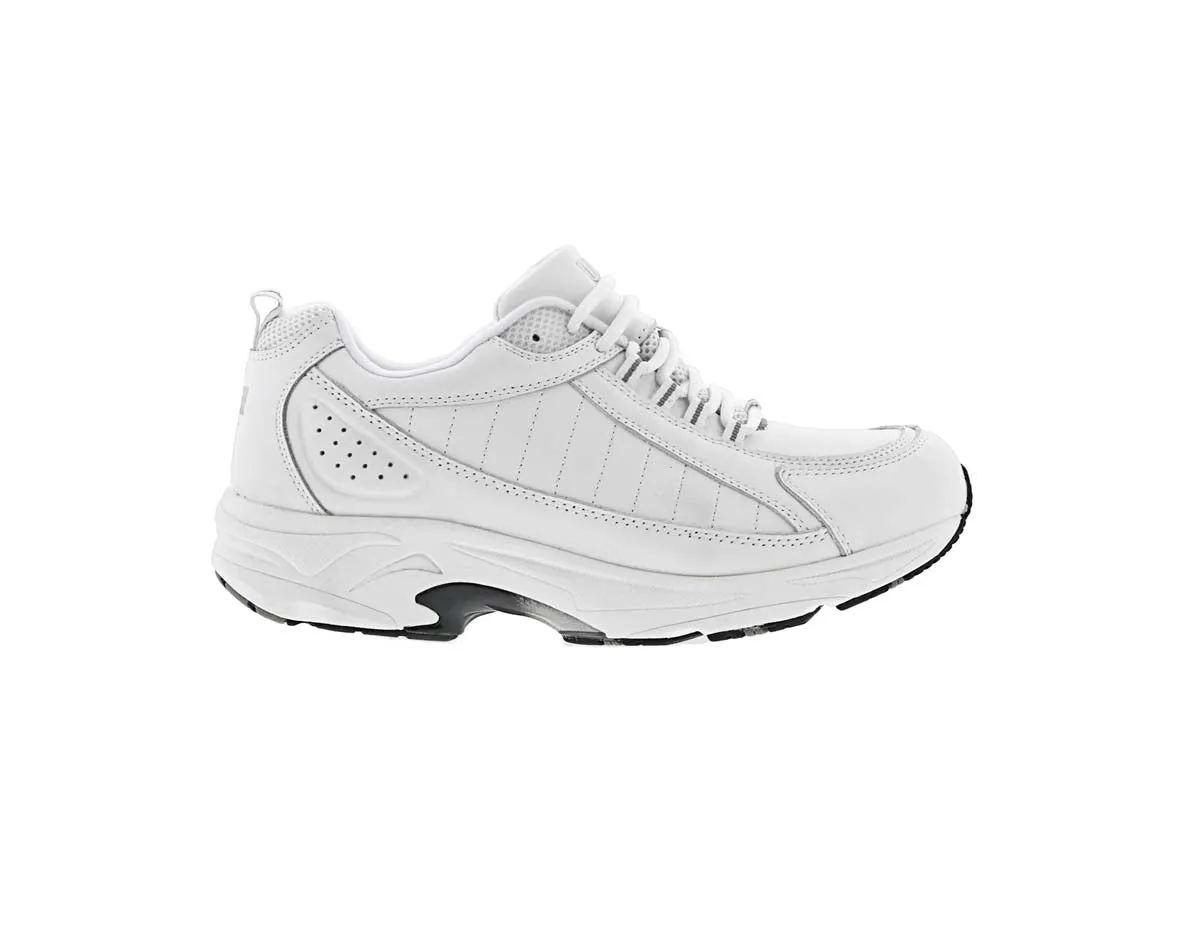 Drew Voyager Men Athletic Shoe In White Calf