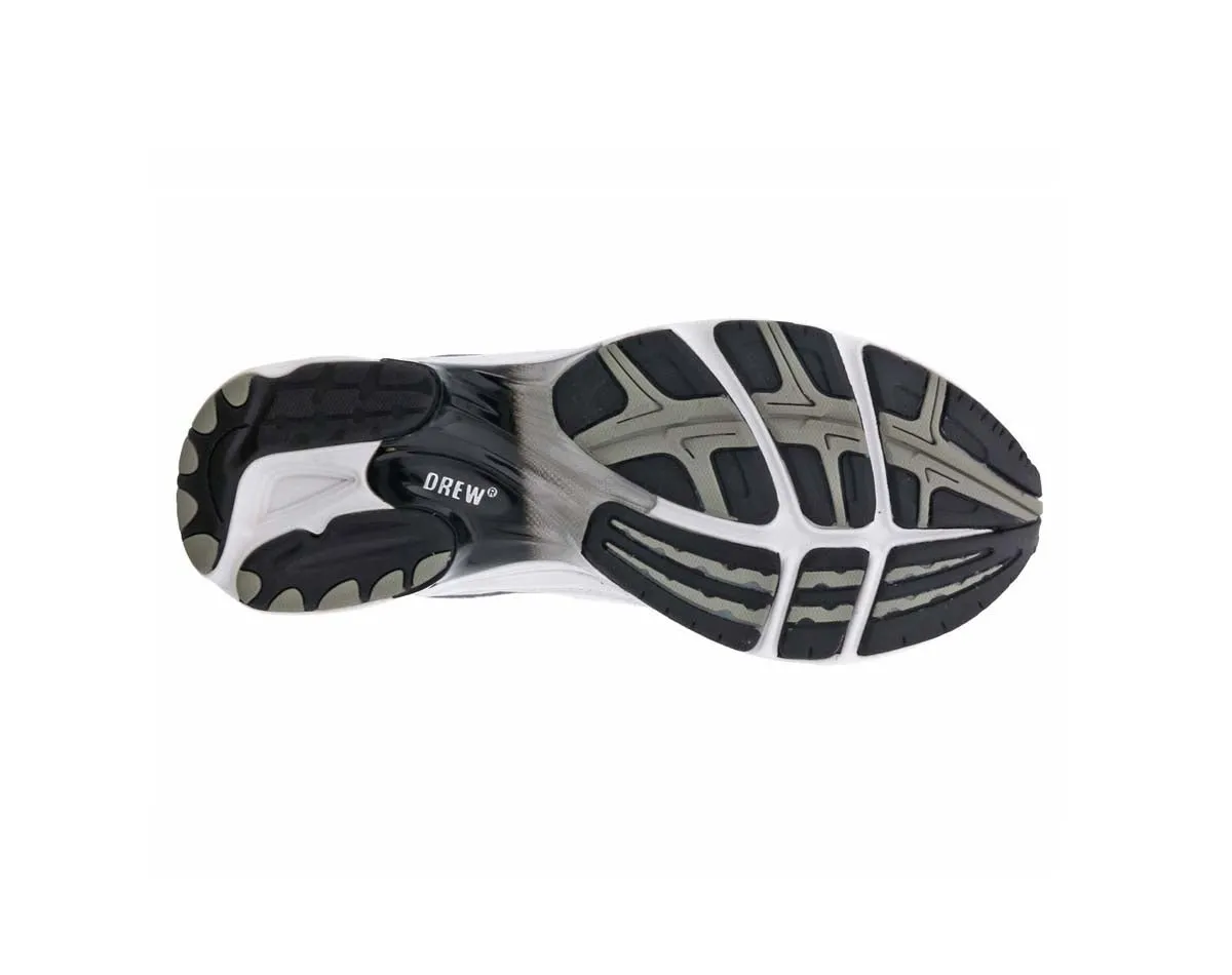 Drew Voyager Men Athletic Shoe In White Calf