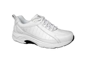 Drew Voyager Men Athletic Shoe In White Calf
