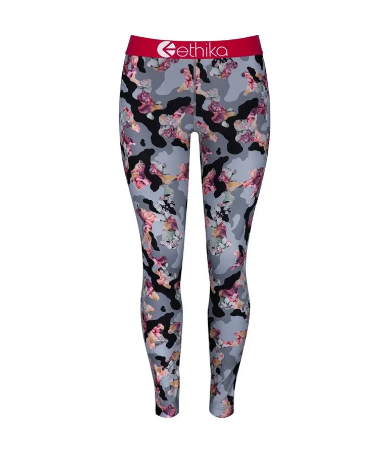Ethika Girl's Concrete Rose Leggings