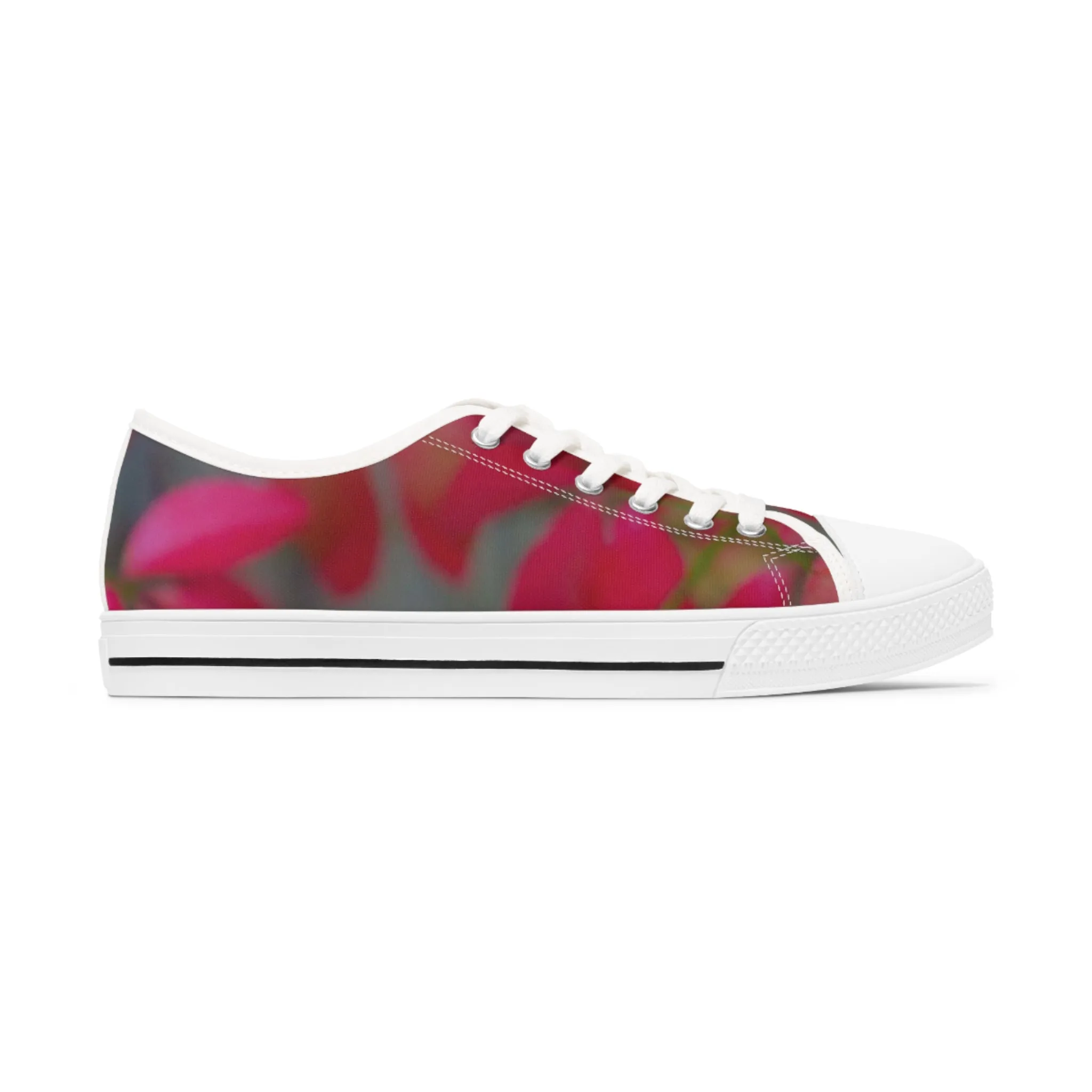 Floral Women's Low Top Canvas Sneakers Women's AOP
