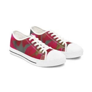 Floral Women's Low Top Canvas Sneakers Women's AOP