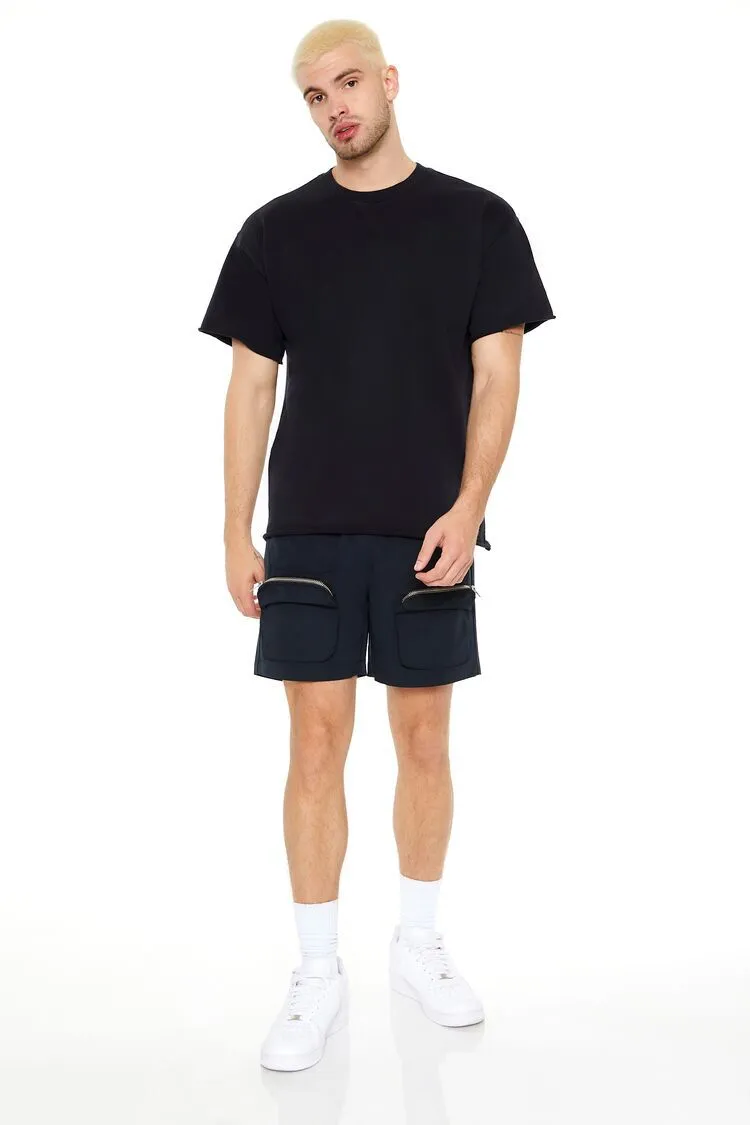 French Terry Slight Wash Athletic Tee