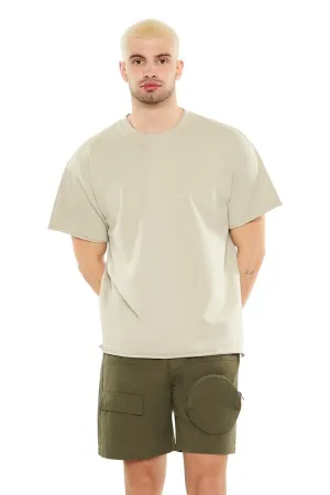 French Terry Slight Wash Athletic Tee