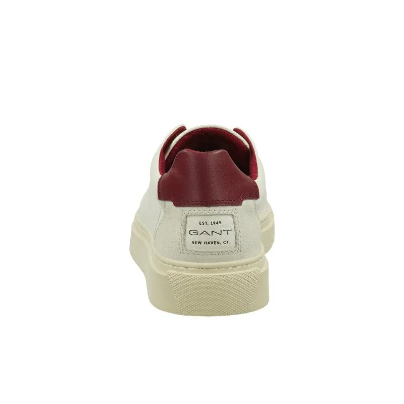 Gant Womens White/Burgundy Trainer Julice - 29531659