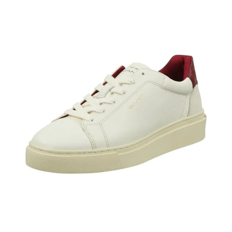 Gant Womens White/Burgundy Trainer Julice - 29531659