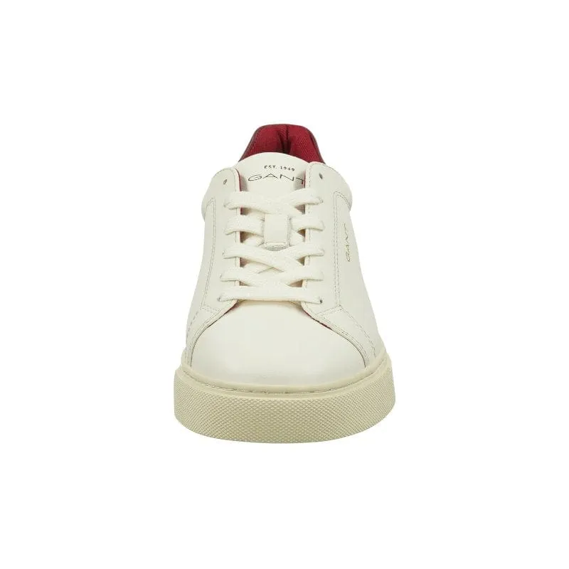 Gant Womens White/Burgundy Trainer Julice - 29531659