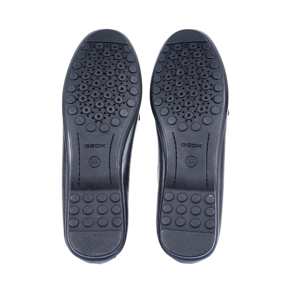 Geox Elidia Casual Loafers Leather Black Colour For Women