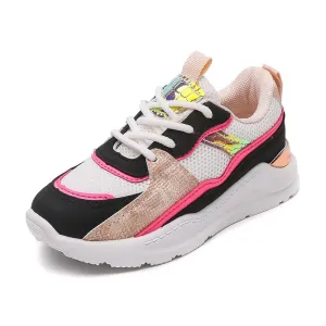 Girls Rainbow Multicolour Trainers