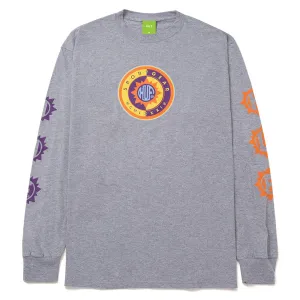 HUF Sun God LS T-Shirt - Athletic Grey