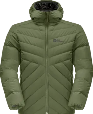 Jack Wolfskin Men&#x27;s Athletic Down Hoody Greenwood | Buy Jack Wolfskin Men&#x27;s Athletic Down Hoody Greenwood here | Outnorth