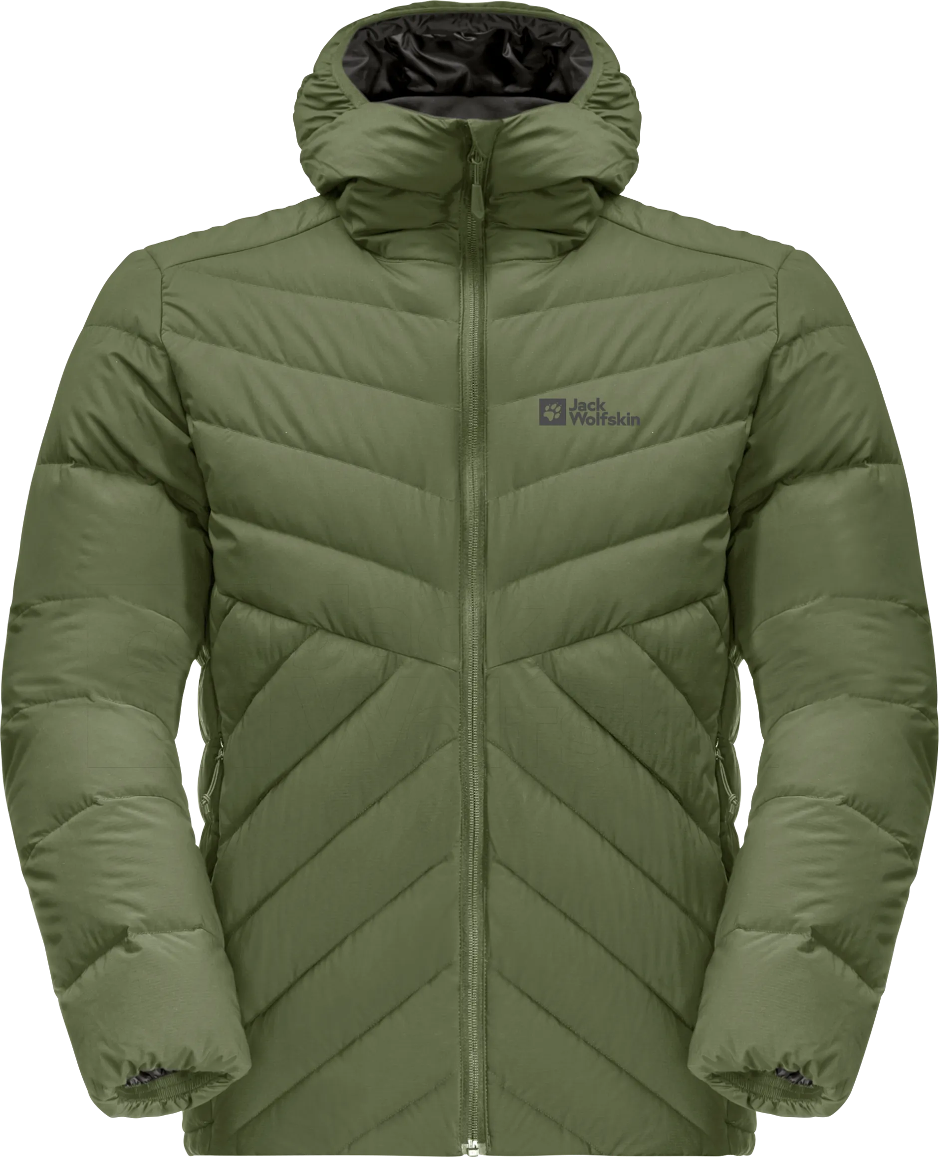 Jack Wolfskin Men&#x27;s Athletic Down Hoody Greenwood | Buy Jack Wolfskin Men&#x27;s Athletic Down Hoody Greenwood here | Outnorth