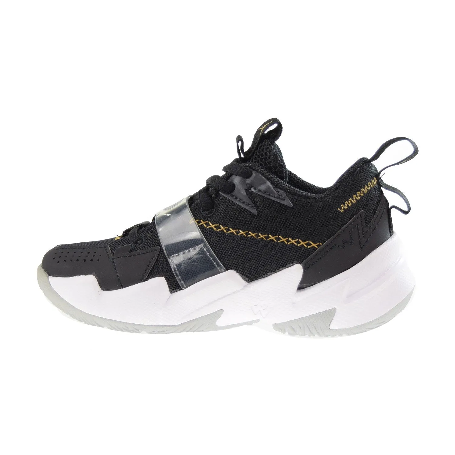 Jordan Why Not Zer0.3 The Family (PS) Little Kids' Shoes Black-Metallic Gold