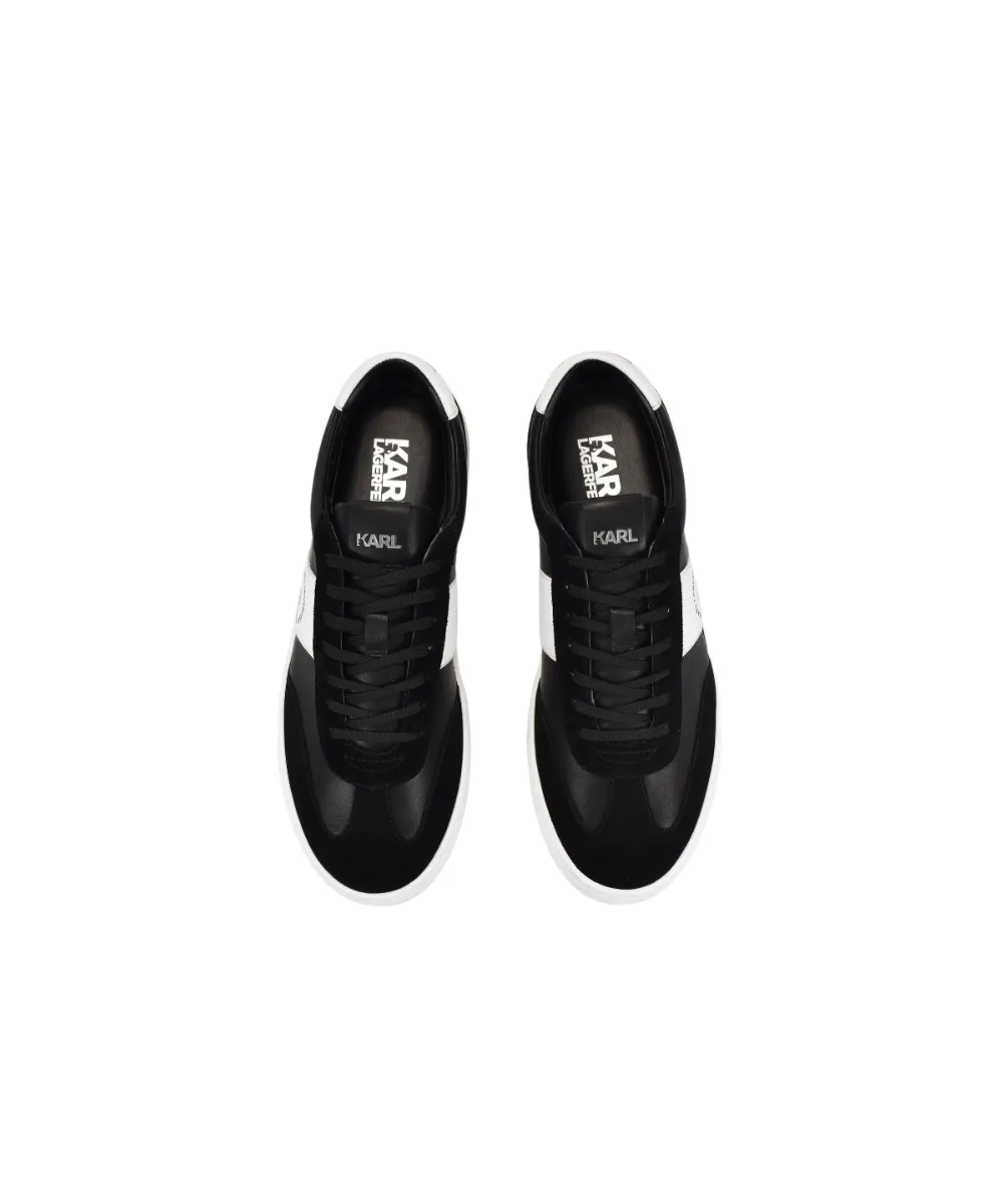 KARL LAGERFELD MEN KOURT III MAISON BAND LO LACE TRAINERS