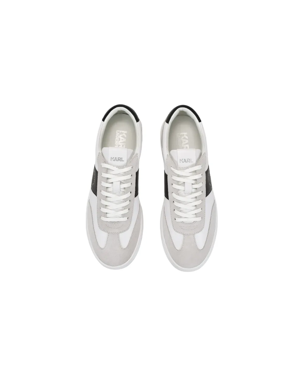 KARL LAGERFELD MEN KOURT III MAISON BAND LO LACE TRAINERS
