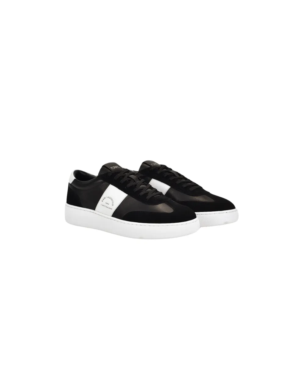 KARL LAGERFELD MEN KOURT III MAISON BAND LO LACE TRAINERS