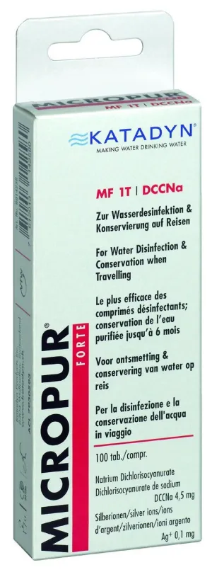 Katadyn Micropur Forte MF 100 Tablets