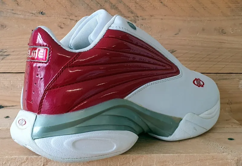 Kelme Classic Quartz Leather Trainers UK8.5/US9.5/E43 47010 52003 White/Red/Grey