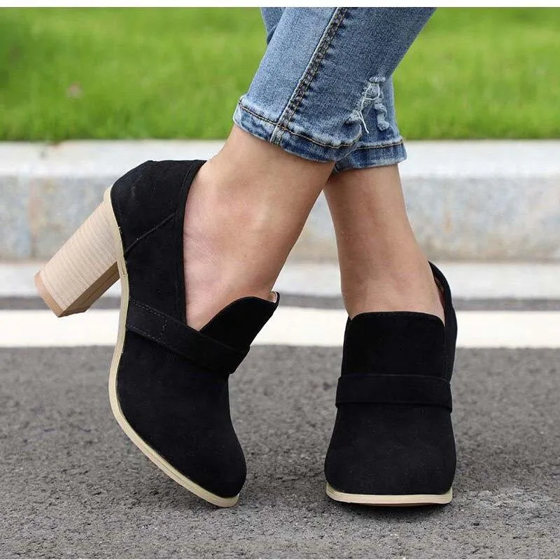 Leah - Retro High Heels