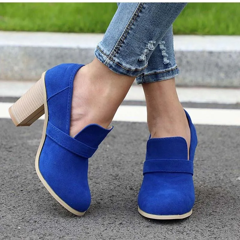 Leah - Retro High Heels