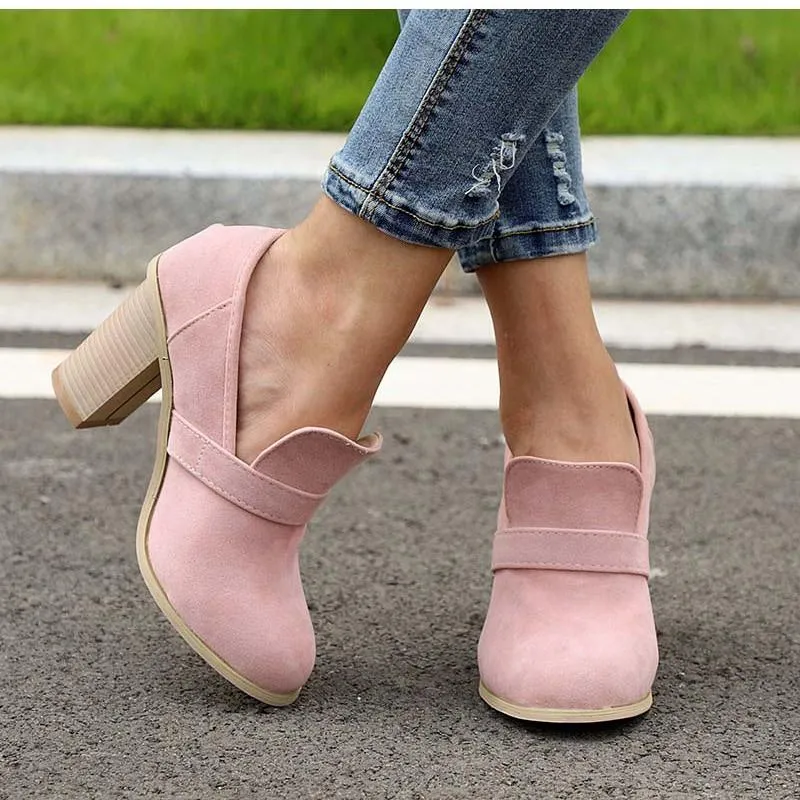 Leah - Retro High Heels