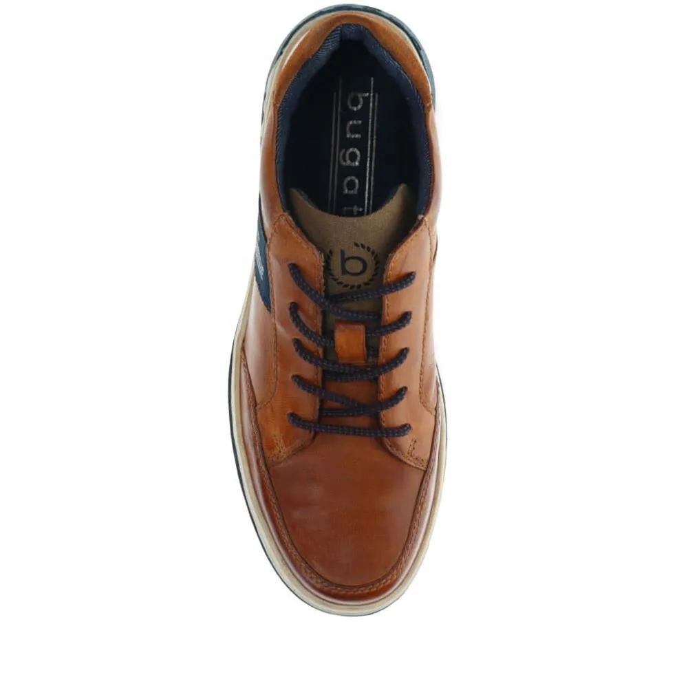Leather Lace-Up Trainers  - BUG40512 / 325 716