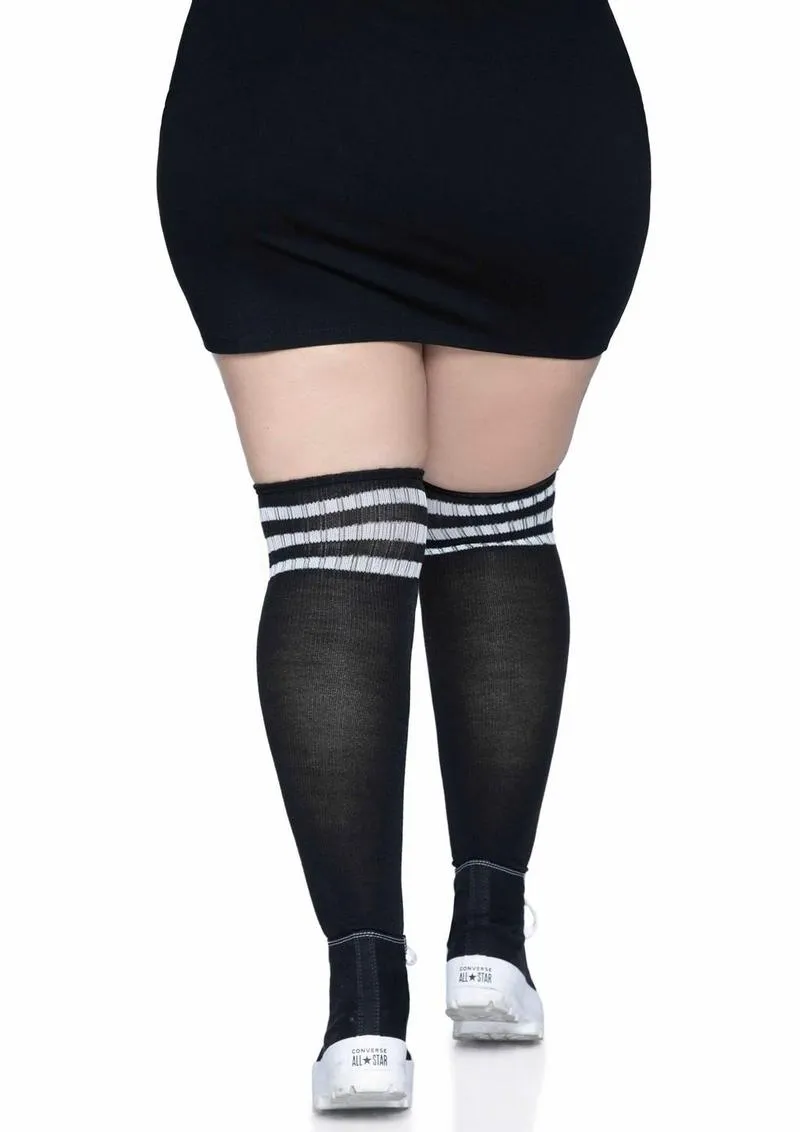 Leg Avenue Over The Knee Athletic Socks