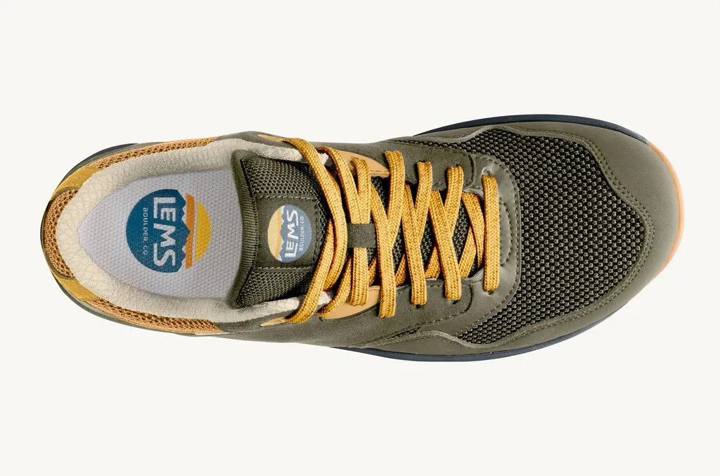 Lems Trailhead V2 Mountain to Town Retro Sneaker Mens - Sage