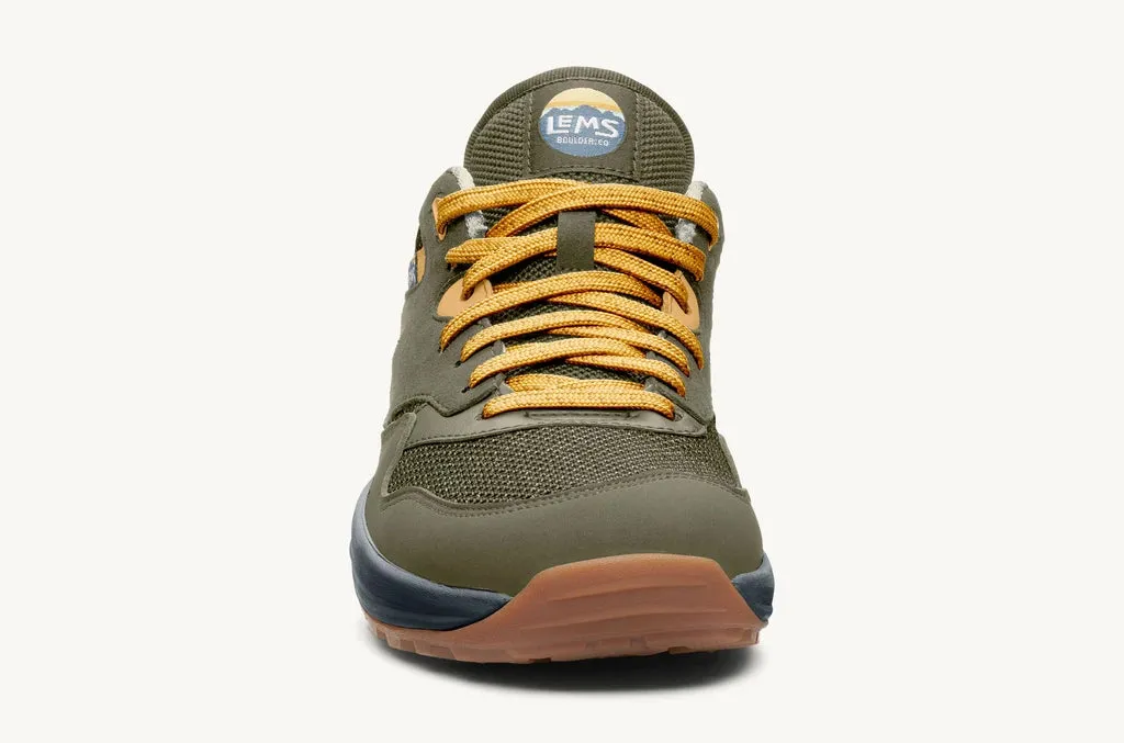 Lems Trailhead V2 Mountain to Town Retro Sneaker Mens - Sage