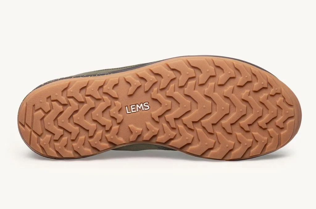 Lems Trailhead V2 Mountain to Town Retro Sneaker Mens - Sage