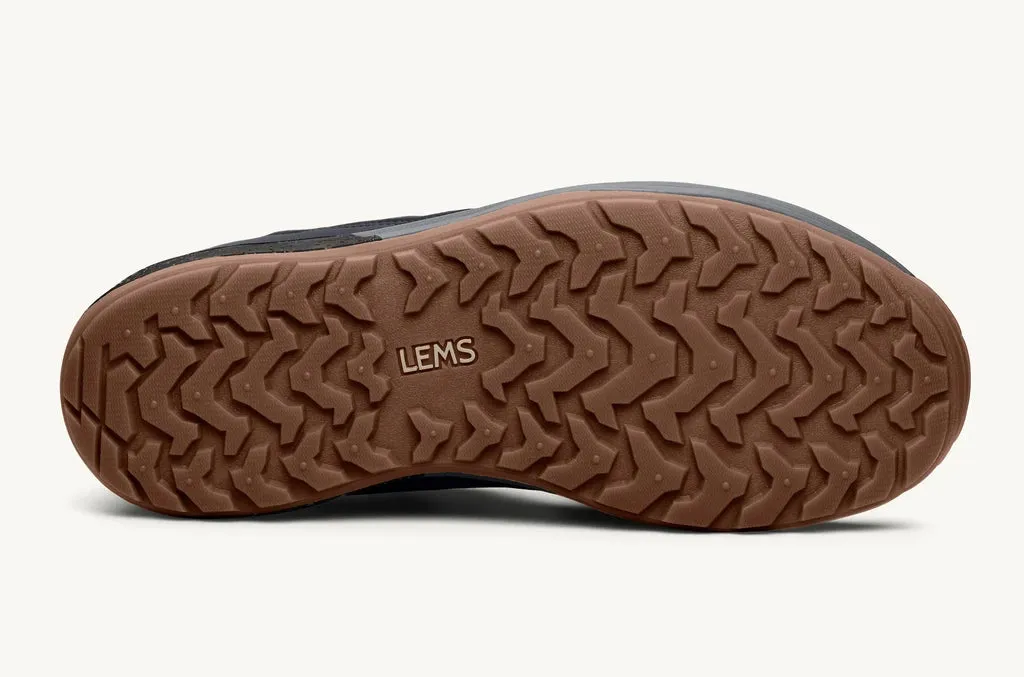 Lems Trailhead V2 Mountain to Town Retro Sneaker Mens - Stormy Night