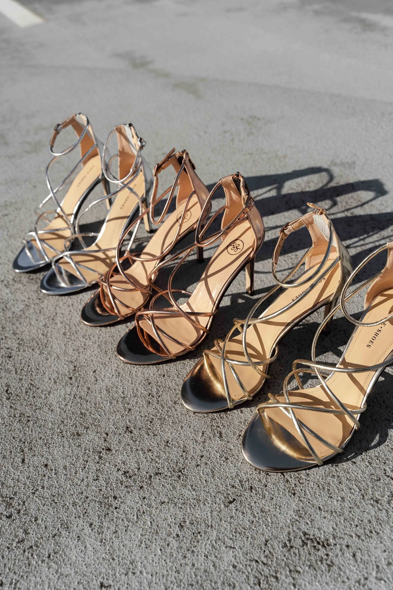 Lexi Heel Gold PREORDER