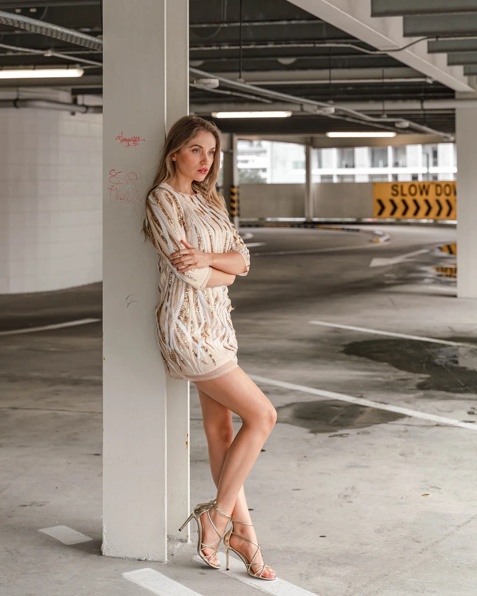 Lexi Heel Gold PREORDER