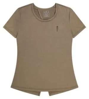 Maglia a maniche corte Champion Athletic Club Brown Donna