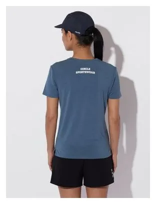 Maglietta donna Circle Athletic Circle Paris Blue