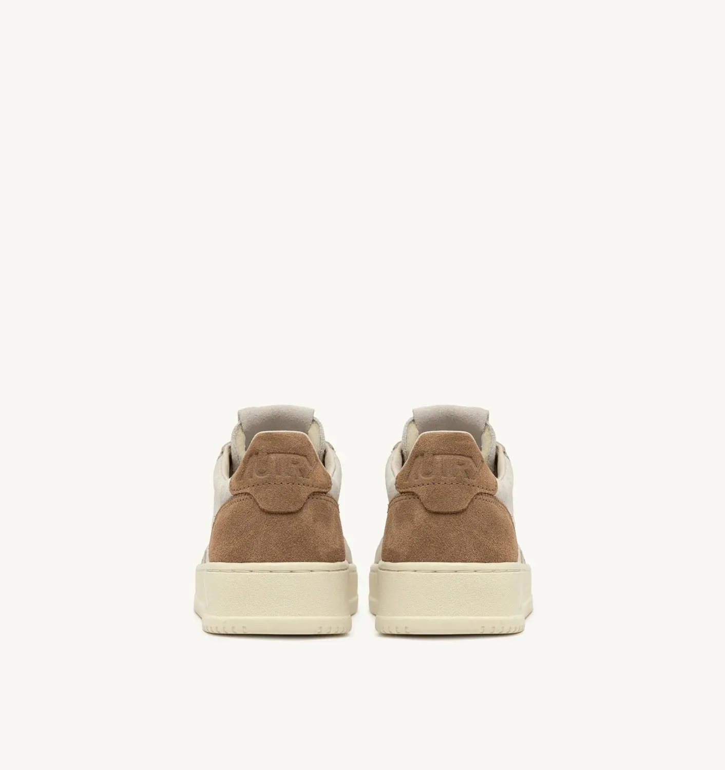 Medalist Low Top Trainers in Tric/Suede Snd/Cigar