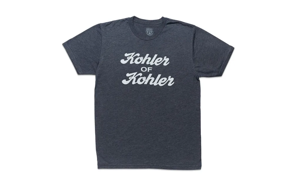 MEN&#039;S KOHLER OF KOHLER T-SHIRT. 2 COLOR OPTIONS.