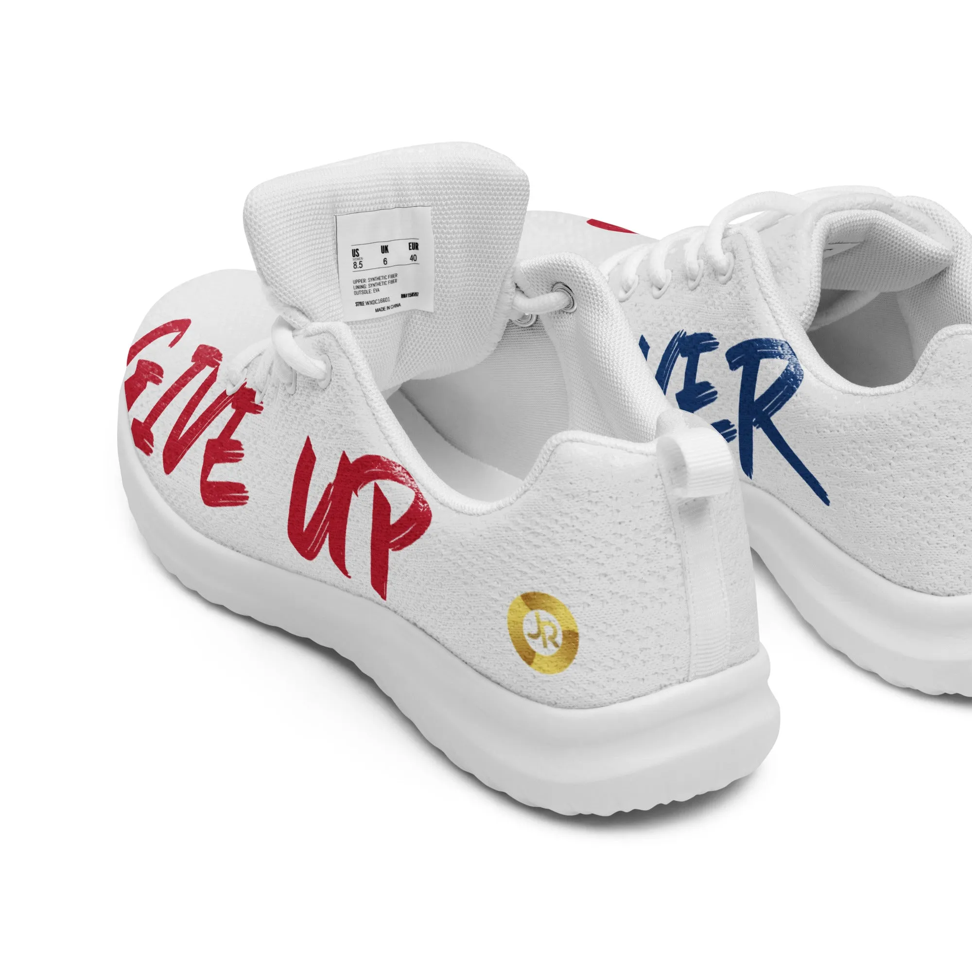 Men&Women athletic shoes NEVER give up costumes