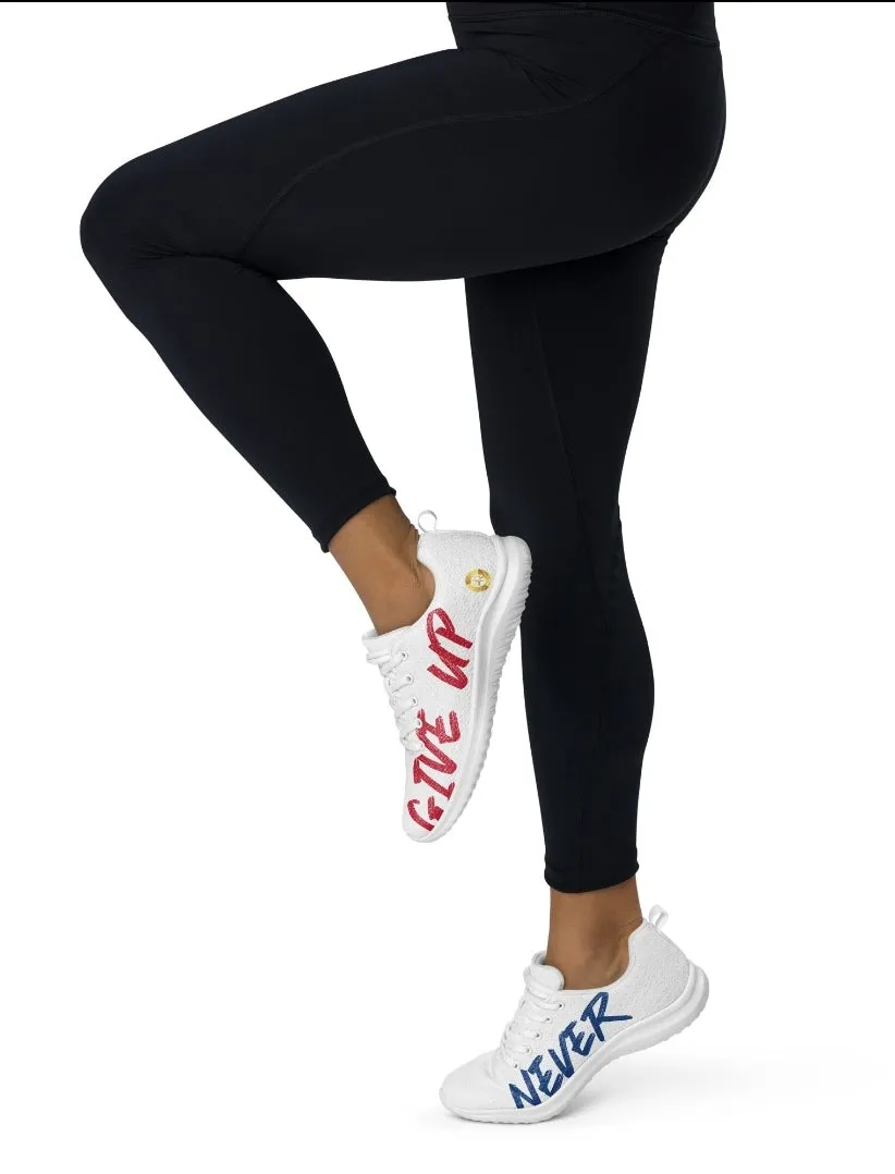Men&Women athletic shoes NEVER give up costumes