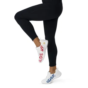 Men&Women athletic shoes NEVER give up costumes