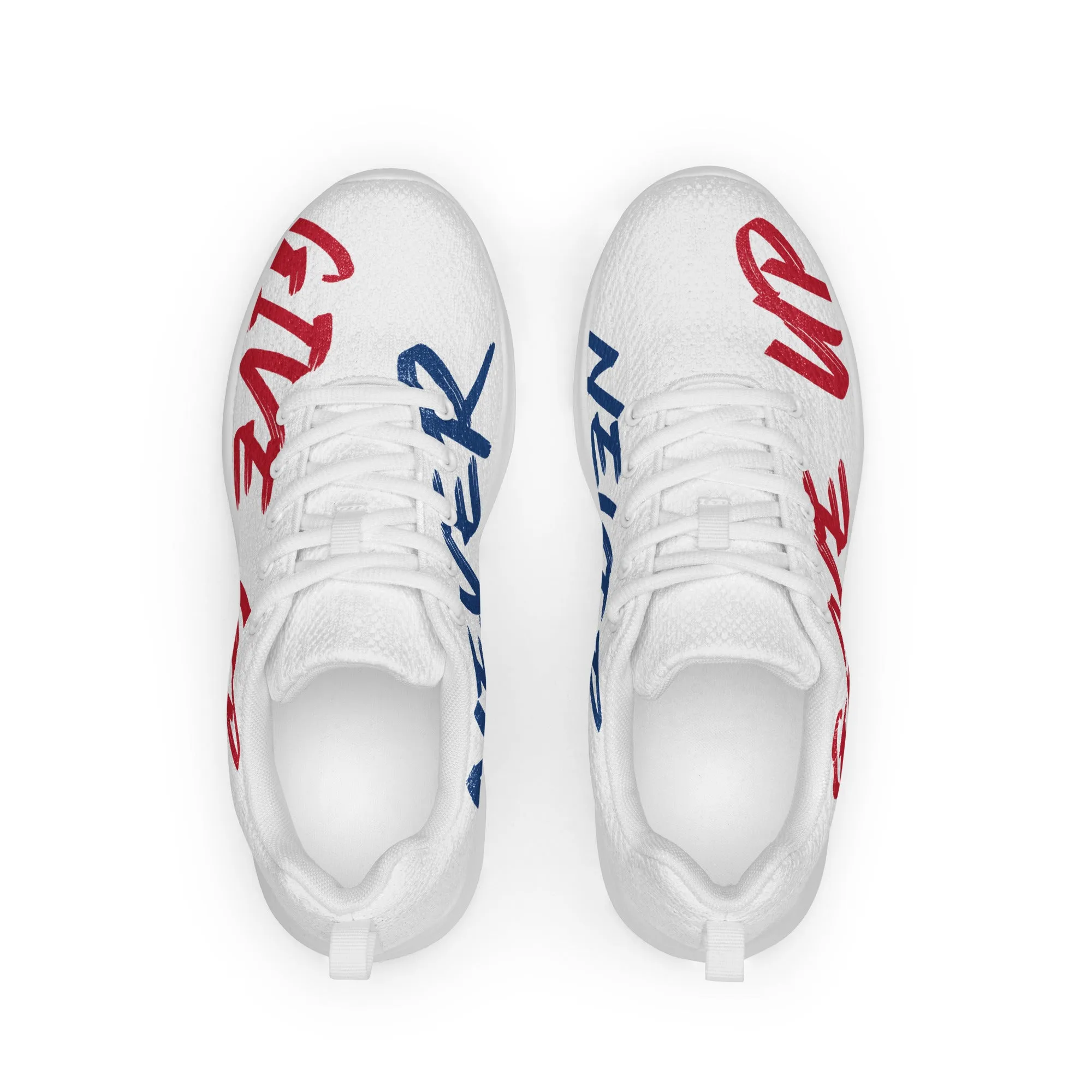 Men&Women athletic shoes NEVER give up costumes