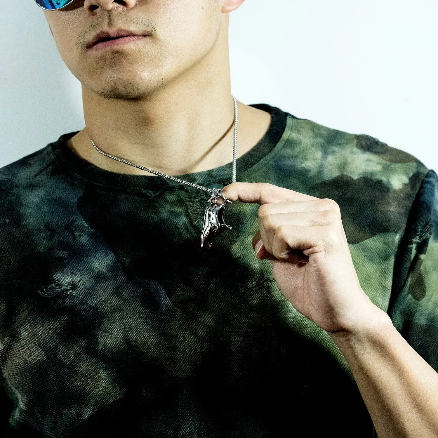 Men's Fashion Sport Shoe Pendant Necklace