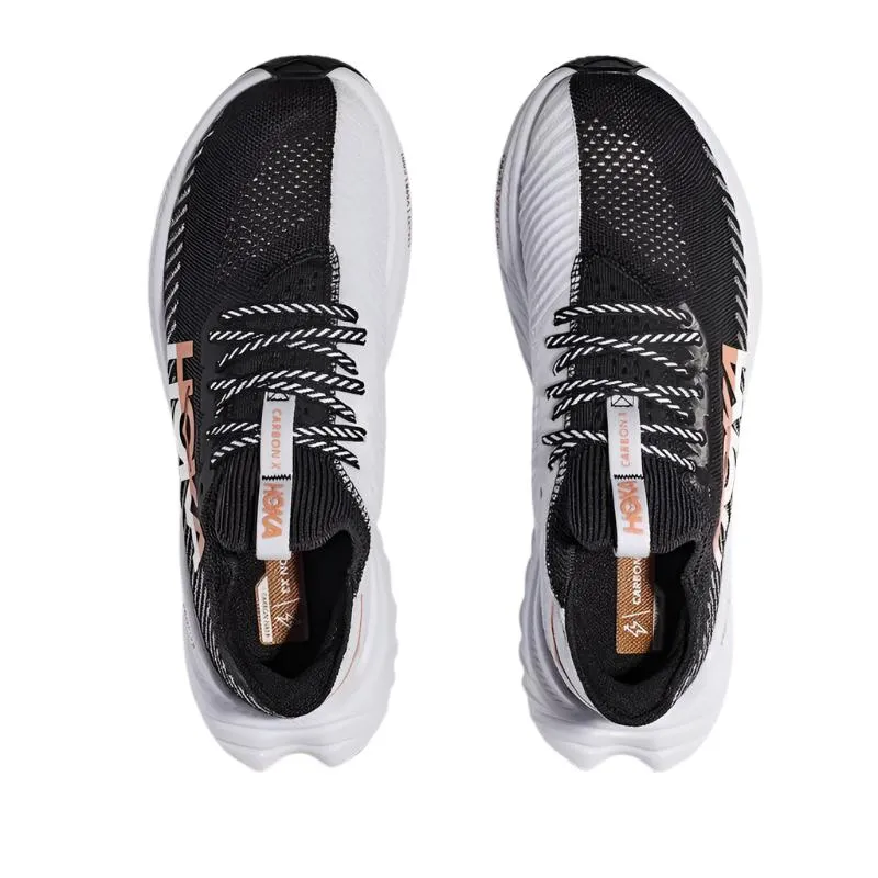 MEN'S HOKA CARBON X 3 | BLACK / WHITE