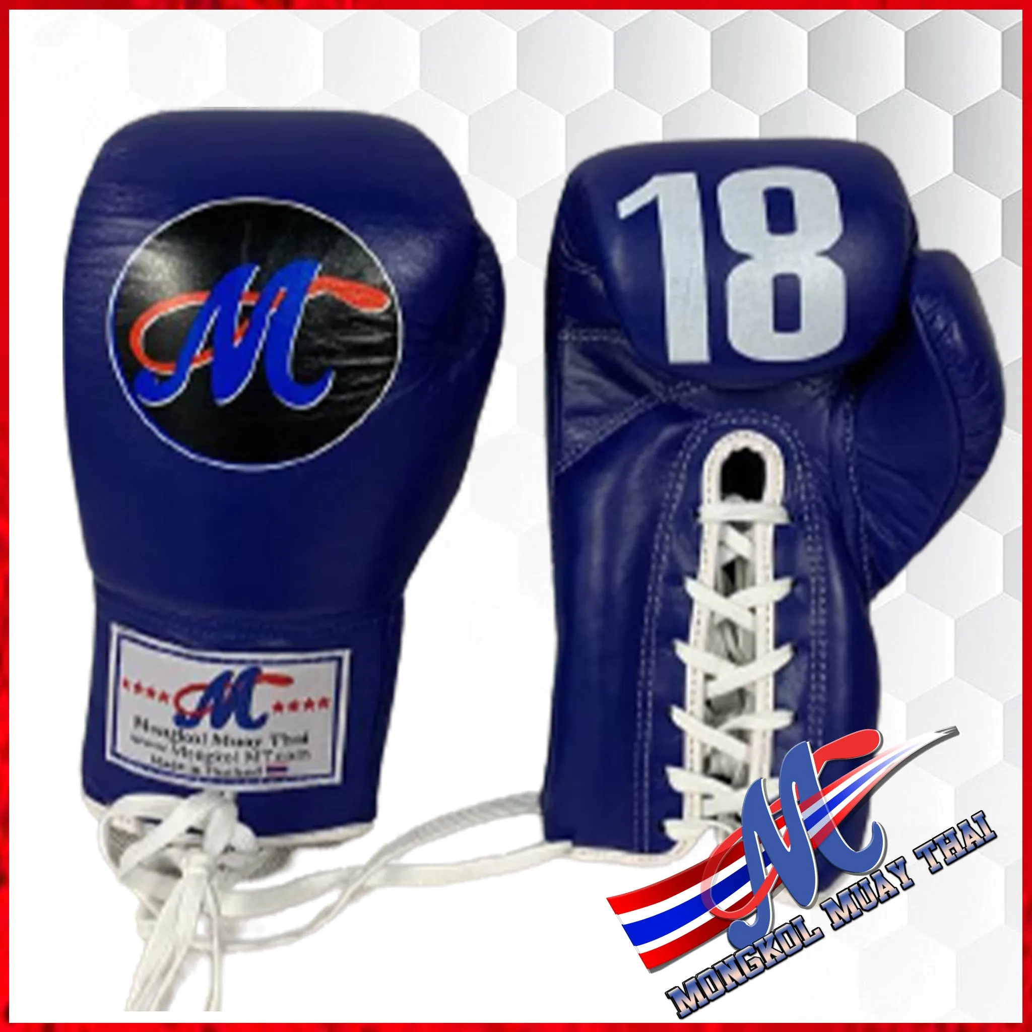 Mongkol Boxing Gloves Blue #18 SERIES