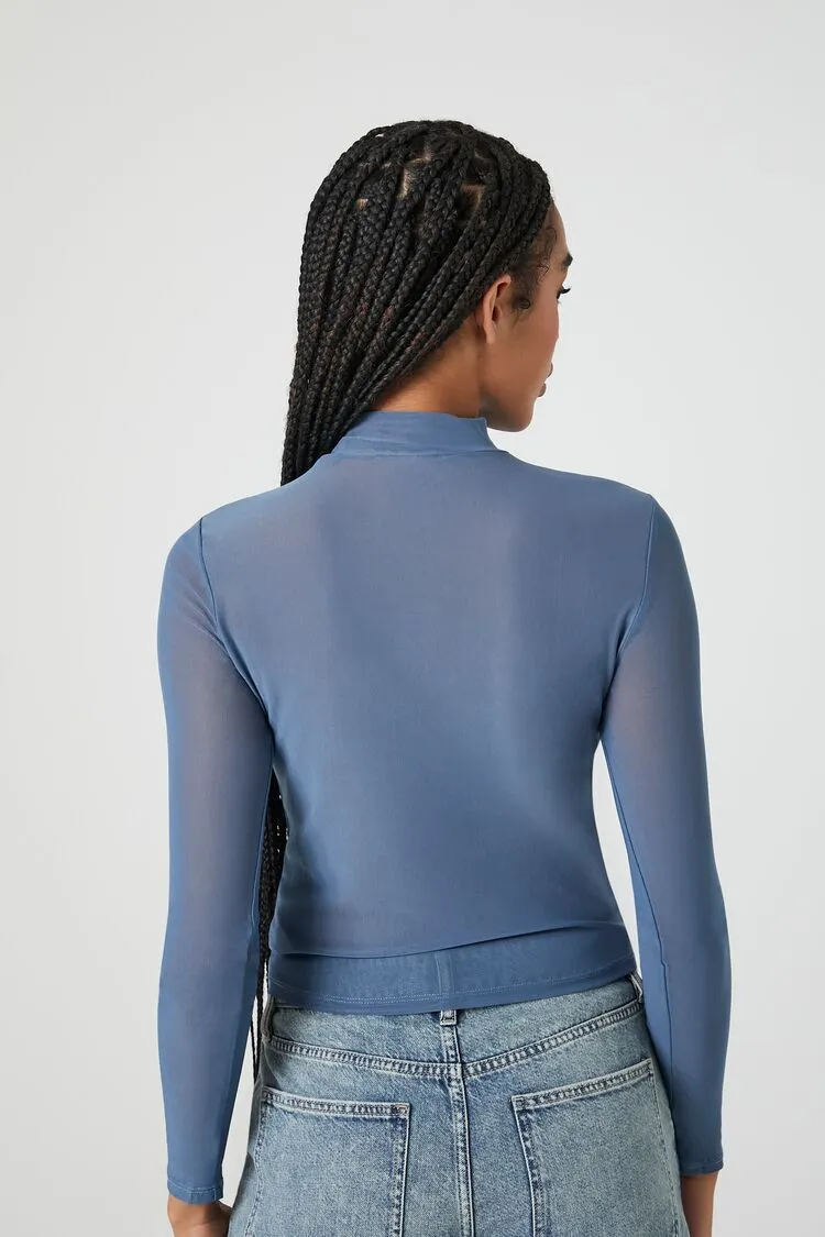 N York Athletic Mesh Top