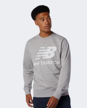 New Balance Essentials  Men Lifestyle Sweatshirt Grey