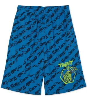 Nickelodeon Boys Tmnt Athletic Workout Shorts