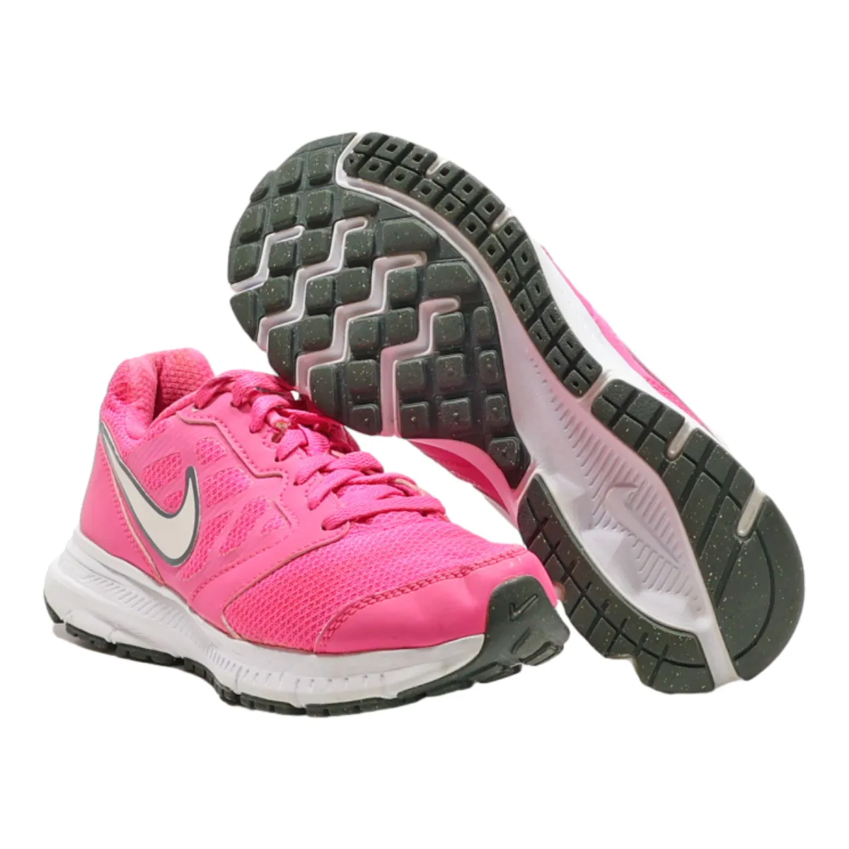 NIKE Downshifter 6 Sneaker Trainers Pink Synthetic Womens UK 4